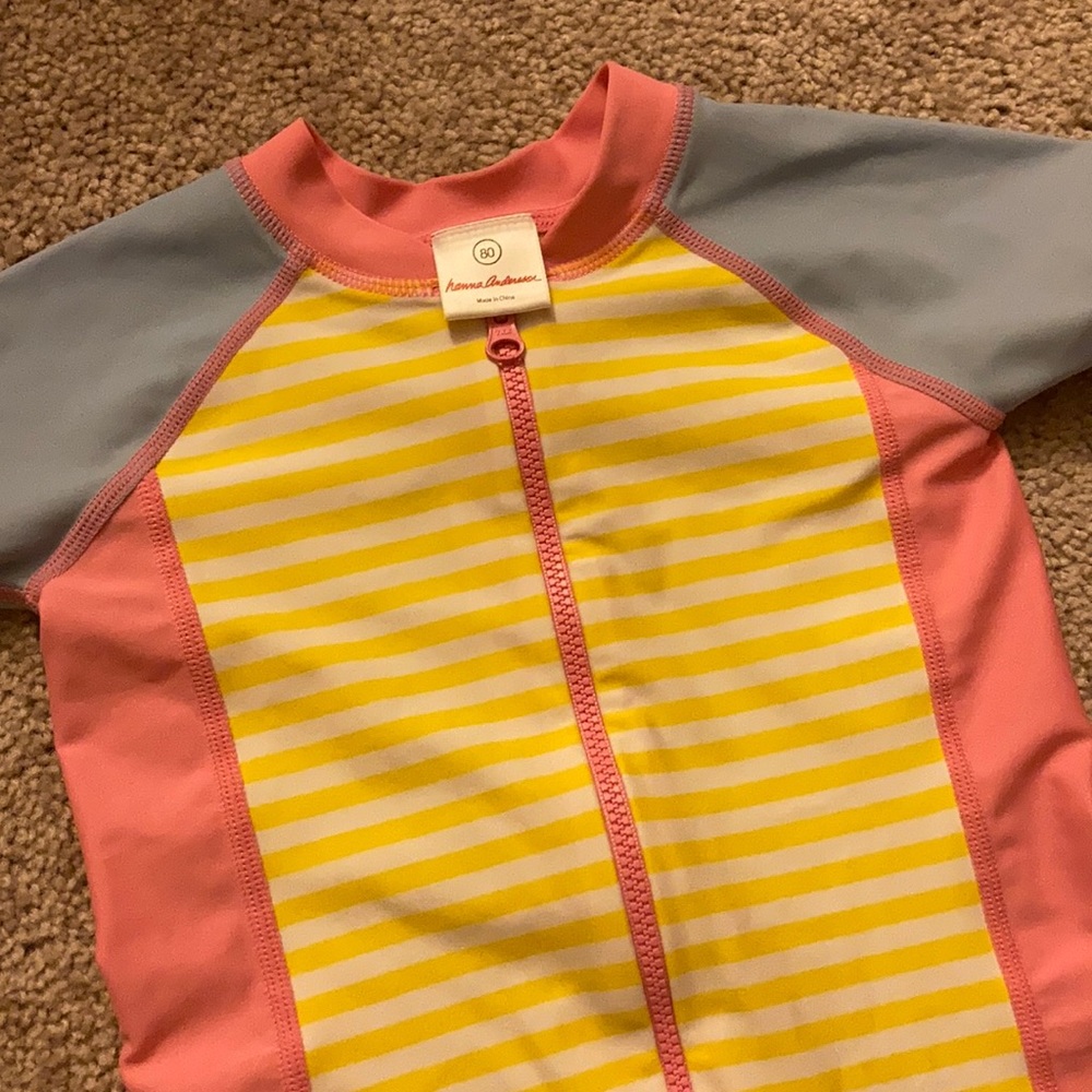 Hanna Andersson girls swim suit size 80